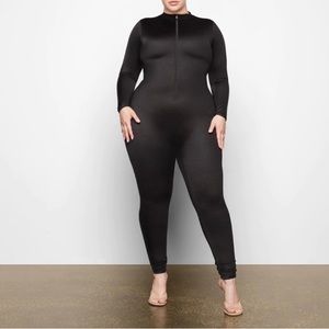 SKIMS black 1 pc jumpsuit